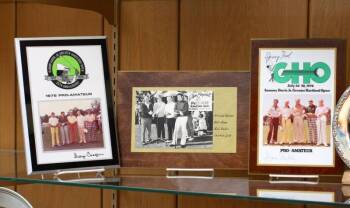 GROUP OF 1970s GOLF PLAQUES