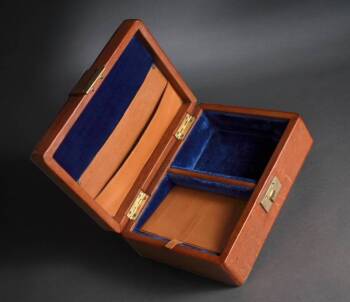 LEATHER ACCESSORY BOX