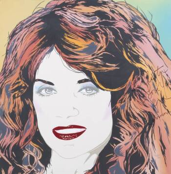 DYAN CANNON SIGNED CLAYTON LEFEVRE PAINTING