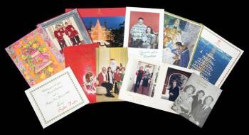 ROYAL AND CELEBRITY HOLIDAY CARDS