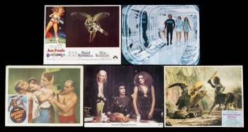 A COLLECTION OF SCI-FI THEMED LOBBY CARDS