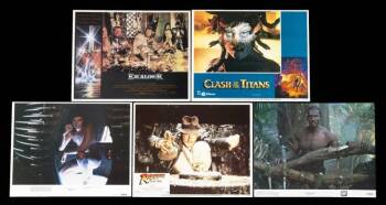 A COLLECTION OF SCI-FI & 1980S THEMED LOBBY CARDS