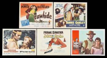 A COLLECTION OF WESTERN THEMED LOBBY CARDS - II