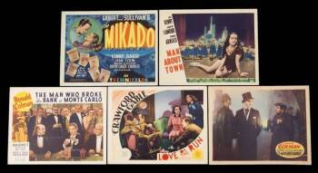 A COLLECTION OF 1930S THEMED LOBBY CARDS - VII