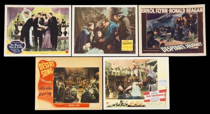 A COLLECTION OF 1940S THEMED LOBBY CARDS - III
