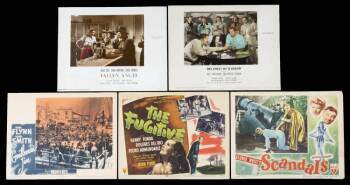 A COLLECTION OF 1940S THEMED LOBBY CARDS - IV