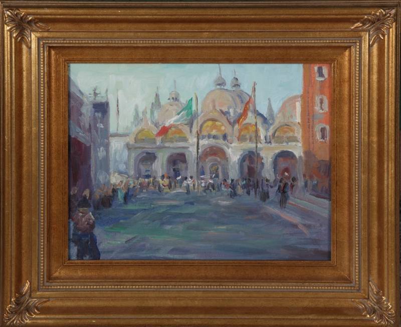 JONATHAN WINTERS PAINTING OF VENICE