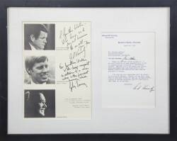 JONATHAN WINTERS SIGNED PRESIDENTIAL ITEMS - 2