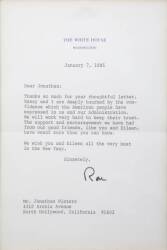 JONATHAN WINTERS SIGNED PRESIDENTIAL ITEMS - 6