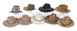 JONATHAN WINTERS COLLECTION OF WESTERN HATS