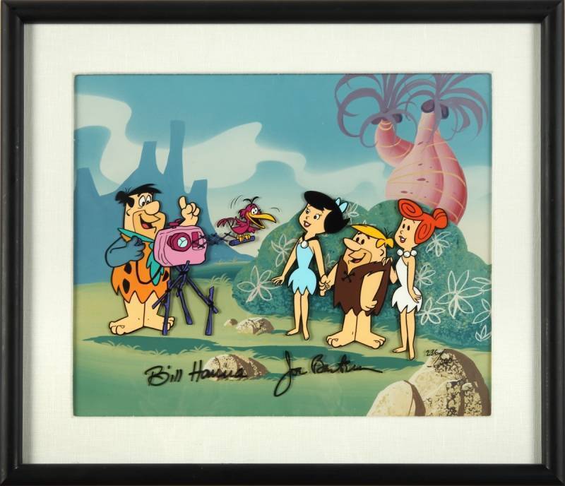 JONATHAN WINTERS HANNA-BARBERA ANIMATION CELS