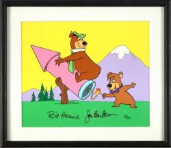 JONATHAN WINTERS HANNA-BARBERA ANIMATION CELS - 3