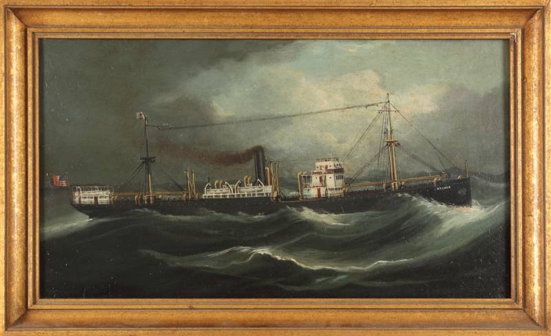 JONATHAN WINTERS STEAMSHIP PAINTING