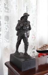 JONATHAN WINTERS SCOTS GUARDS SCULPTURE