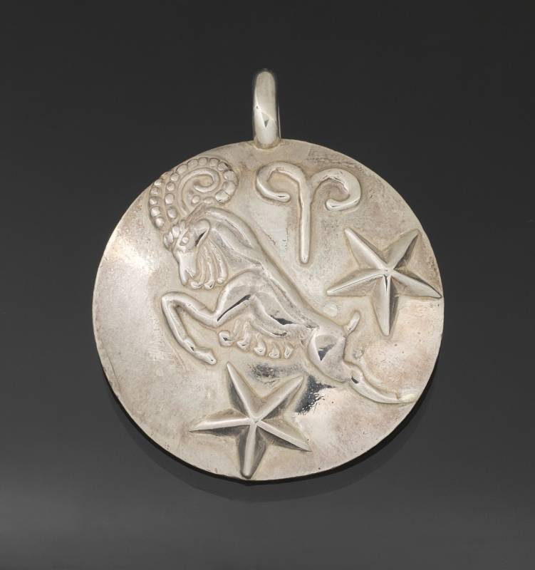 GRETA GARBO TAXCO STERLING PENDANT