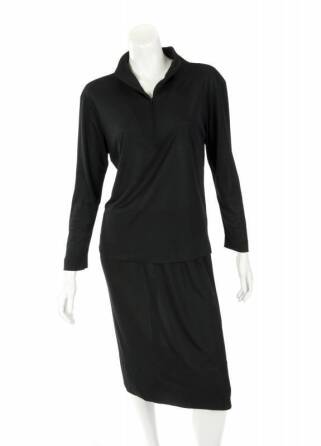 GRETA GARBO BLACK PUCCI ENSEMBLE