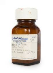 ELIZABETH TAYLOR PRESCRIPTION BOTTLE - 2