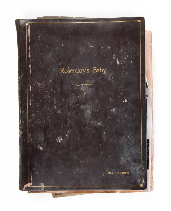 MIA FARROW PERSONAL SCRIPT FOR "ROSEMARY'S BABY"