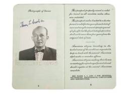 BING CROSBY PASSPORT