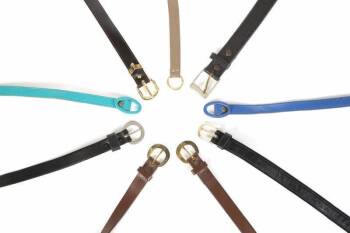 GRETA GARBO COLLECTION OF LEATHER BELTS