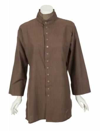 GRETA GARBO BROWN TUNIC AND JACKET