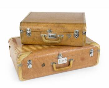 GRETA GARBO SET OF WILT HARD-CASE LUGGAGE