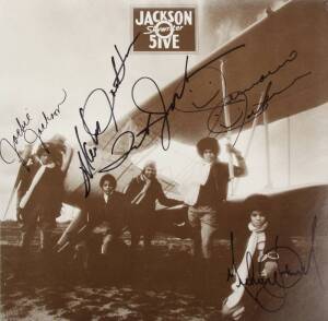 JACKSON 5 SIGNED ALBUM