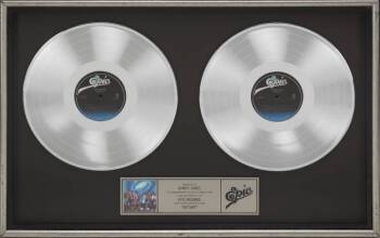 THE JACKSONS "MULTI-PLATINUM" RECORD AWARD