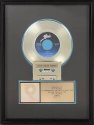 MICHAEL JACKSON "GOLD" RECORD AWARD