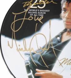 MICHAEL JACKSON SIGNED THRILLER 25 PICTURE DISC - 3
