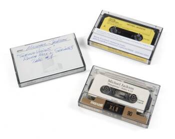 MICHAEL JACKSON REFERENCE CASSETTE TAPES