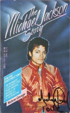 MICHAEL JACKSON SIGNED BOOK