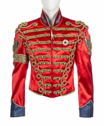 MICHAEL JACKSON WORN EMBELLISHED JACKET