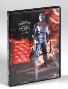 MICHAEL JACKSON SIGNED DVD