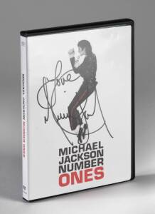 MICHAEL JACKSON SIGNED DVD