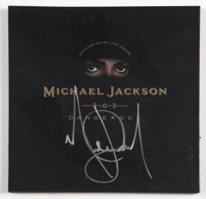 MICHAEL JACKSON SIGNED CD