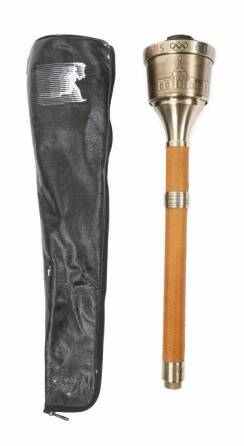 1984 LOS ANGELES SUMMER OLYMPICS TORCH