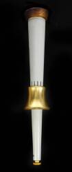 1980 MOSCOW SUMMER OLYMPICS RELAY USED TORCH - 4
