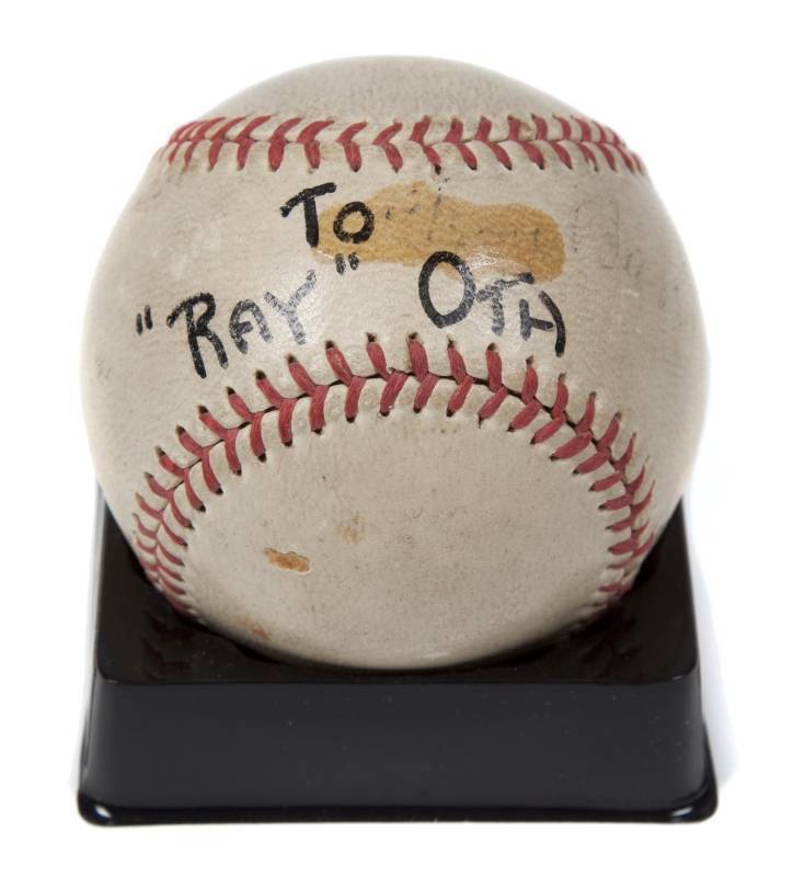 BABE RUTH AUTOGRAPHED BASEBALL