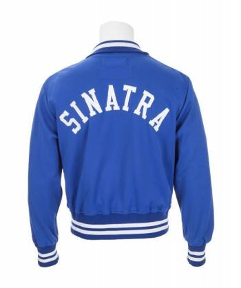 FRANK SINATRA 1977 TEAM ISSUED AND WORN LOS ANGELES DODGERS JACKET