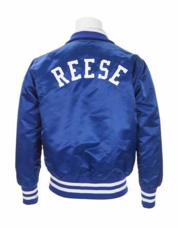 PEE WEE REESE WORN LOS ANGELES DODGERS DUGOUT JACKET