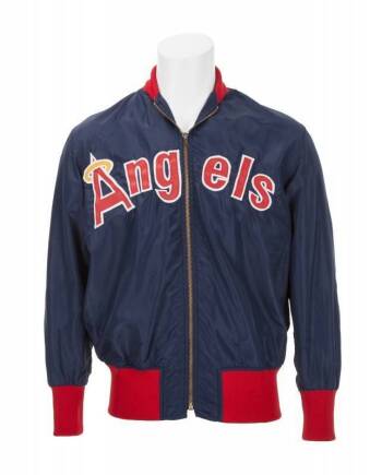 ROD CAREW CIRCA 1979-81 GAME WORN CALIFORNIA ANGELS JACKET