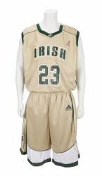 LeBRON JAMES 2002-03 HIGH SCHOOL GAME WORN BASKETBALL UNIFORM