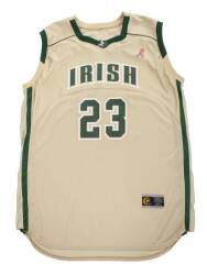 LeBRON JAMES 2002-03 HIGH SCHOOL GAME WORN BASKETBALL UNIFORM - 3