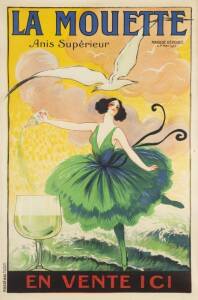 EARLY 20TH CENTURY POSTER FOR LA MOUETTE