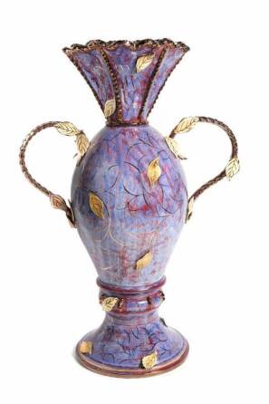 DECORATIVE CERAMIC URN FROM SPAGO