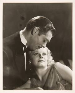 CLARK GABLE AND JEAN HARLOW BY CLARENCE SINCLAIR BULL