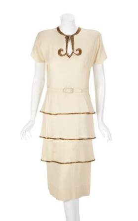 1940S HOLLYWOOD STUDIO DRESS