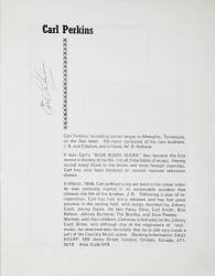 JOHNNY AND JUNE CARTER CASH SIGNED CONCERT PROGRAM - 6