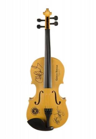 CHARLIE DANIELS SIGNED LIMITED EDITION FIDDLE